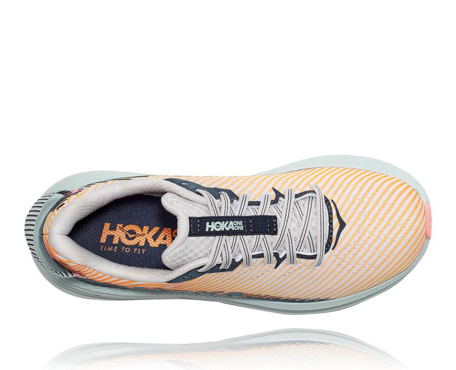 Chaussure Running Hoka One One Rincon 2 Femme - Noir/Beige - UNW-298360